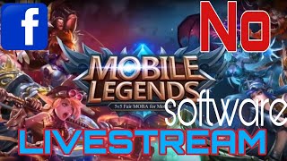HOW TO LIVE STREAM  MOBILE LEGENDS BANG BANG ( MLBB )TO FACEBOOK  USING PHONE/ NO SOFTWARE REQUIRED screenshot 4