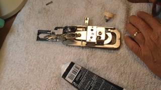 VINTAGE SINGER BUTTONHOLER CLEAN & LUBE PART 4 GREASE