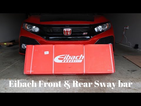 Eibach Rear Sway Bar Install **10th Gen Civic Si**