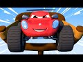 Monster Town Die riesige Zwille! - Lastwagen Zeichentrickfilme für Kinder 🚓 🚒