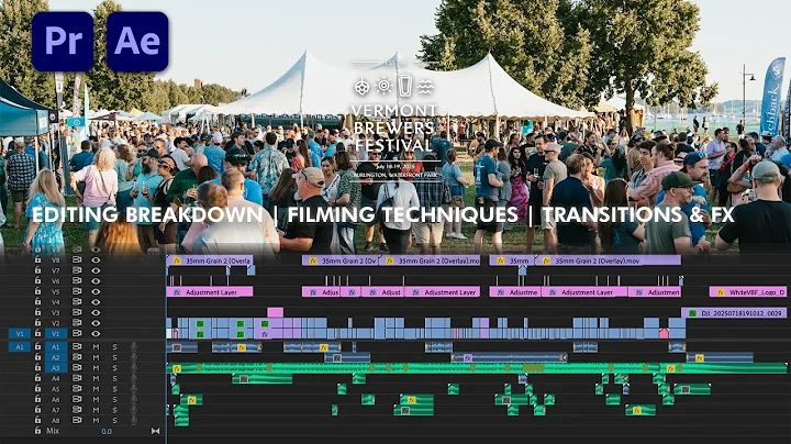 How I Edit & Film an EVENT RECAP VIDEO | Breakdown + Tutorial | LIVE! (Brewers Festival)