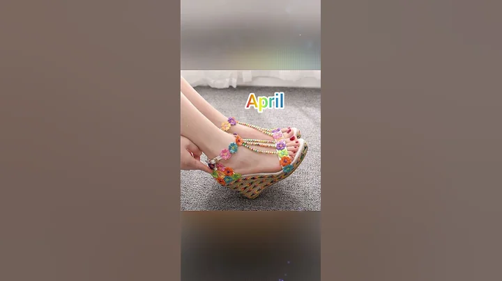 Choose your birthday month and find your beautiful sandals 🥰😍🥰 #youtubeshorts #sandals #birthday
