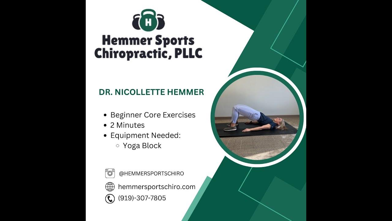 Beginner Core Exercises YouTube