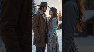 She Ran Barefoot Through The Snow, But His Arms Became Her Shelter