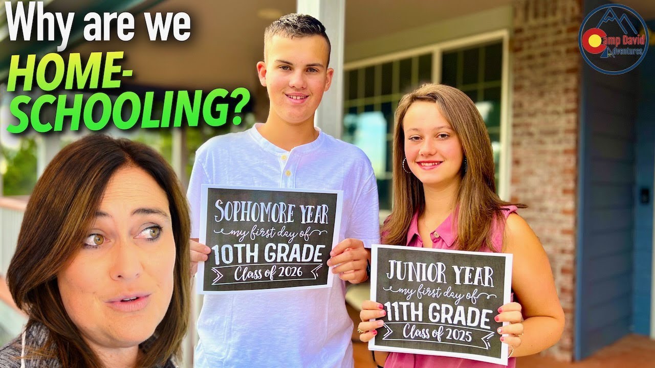 WHY ARE WE HOMESCHOOLING? Our homeschooling journey tips! CAN YOU ...