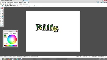 Paint.net - Creating Gradient Text