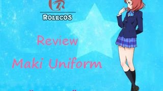 RoleCosplay Review ♡  For Love Live Maki Nishikino School Uniform