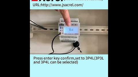 Acrel Electric | ADW300 Series (3p3w & 3p4w) Electric Power IoT Instrument Network Selection Setting