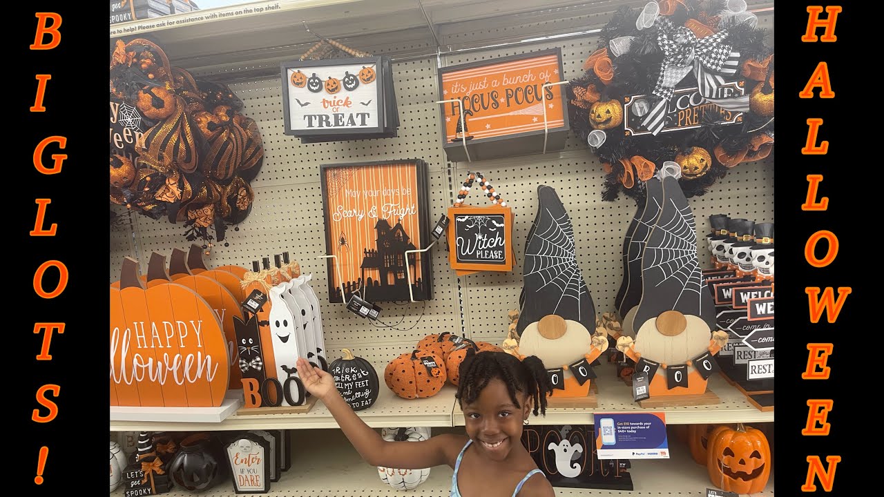 BIG LOTS! Halloween Decor 2022 ???? CODE ORANGE!!!!!!!!!! ???? - YouTube