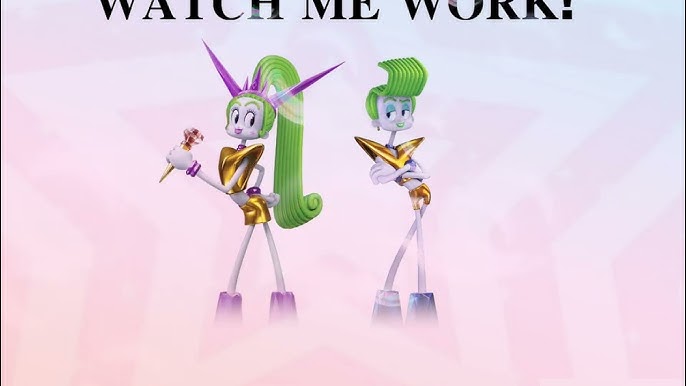 If you want to be as famous as me you gotta work, gotta work, gotta work  Watch me work! Velvet and Veneer from Trolls 3 : r/GachaClub
