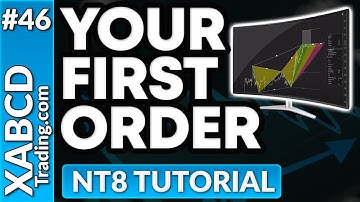 Basic Order Entry in NinjaTrader 8 for Beginners