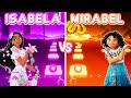 Isabela Vs Mirabel | Encanto What Else Can I Do, We Don't Talk About Bruno - Tiles Hop EDM Rush!