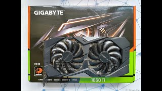 Видеокарта Gigabyte GeForce GTX 1660 Ti D6 6G GDDR6 GV-N166TD6-6GD