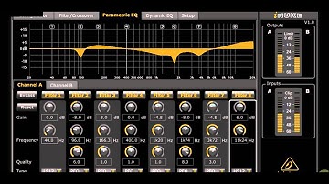 Behringer iNUKE NU1000DSP Ultra Lightweight, High Density 1000 Watt Power Amplifier with DSP Control