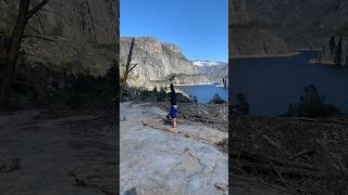 #handstand #yosemite #nationalpark #yosemitevalley #nationalparks #handstands #gymnastics #nature