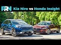 Kia niro sx touring vs honda insight touring  small hybrid showdown