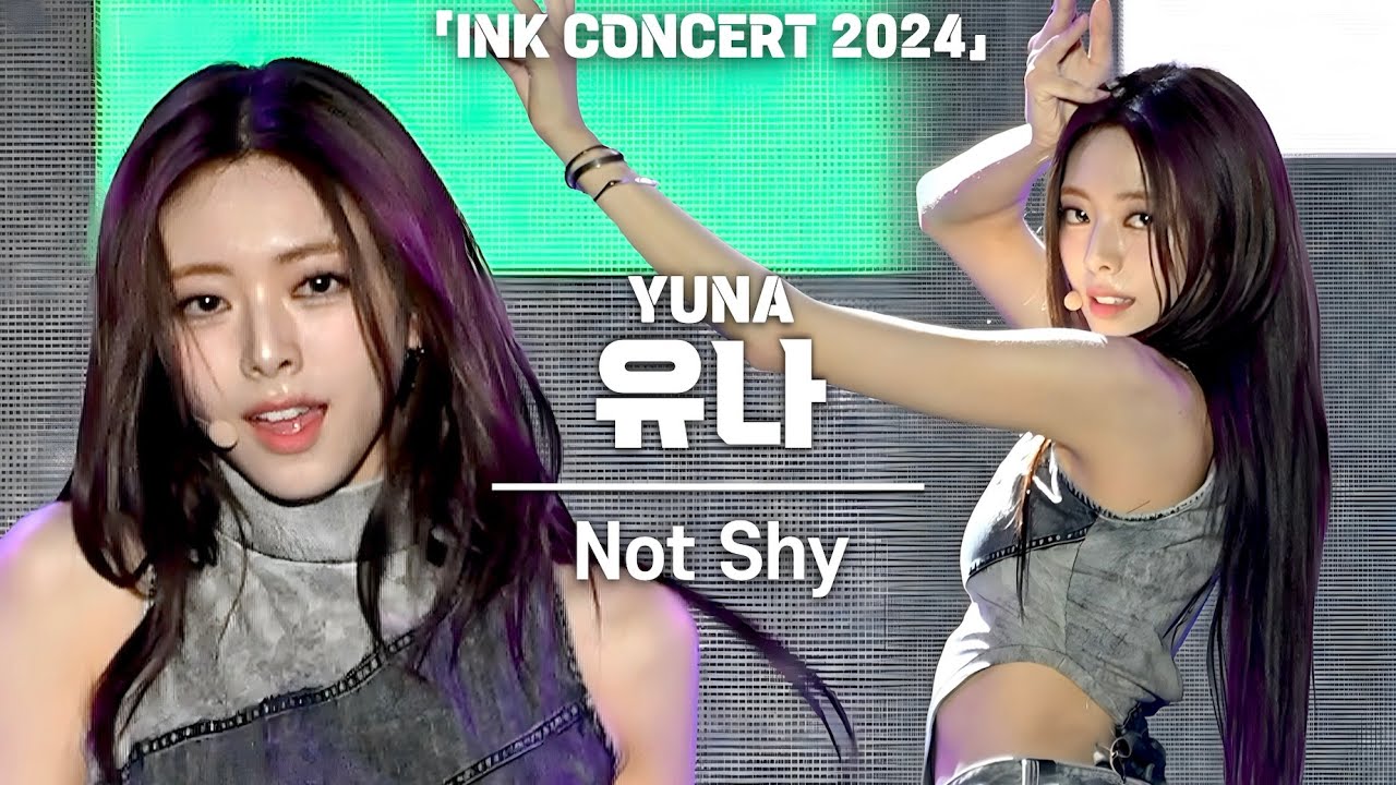 [4K] ITZY(있지) 유나(YUNA) 'Not Shy' 세로 직캠 @INK콘서트 2024(The 15th INCHEON K-POP CONCERT), 240907