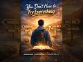 “You Don’t Have to Try Everything”#shorts #christianshorts #motivationdaily #spiritualgrowth