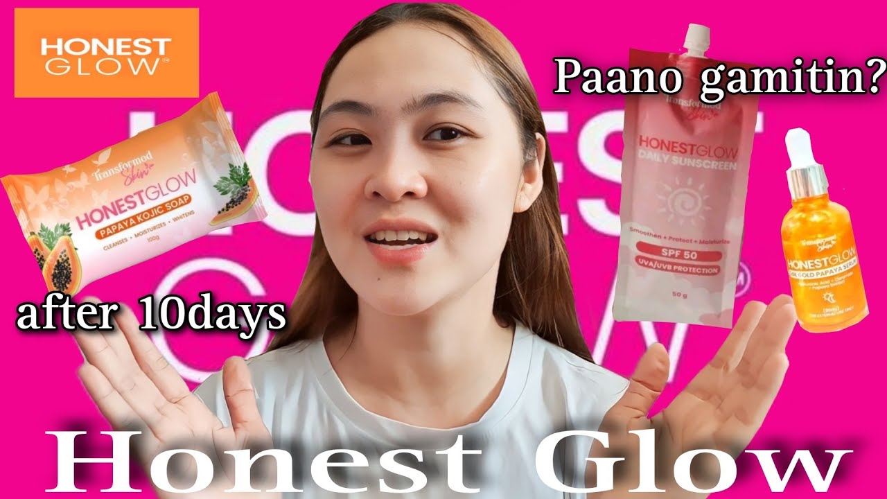 HONEST GLOW 24K GOLD PAPAYA SERUM PAPAYA KOJIC SOAP SUNSCREEN SPF50 honest-glow-24k-gold-papaya-serum-papaya-kojic-soap-sunscreen-spf50