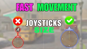 New Joystick Trick For 2x FAST MOVEMENT Fast Movement Speed Trick Jiggle Master Movement CODM