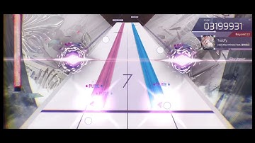 A casual player (me) attempting Testify BYD for the first time and failing miserably (Arcaea)