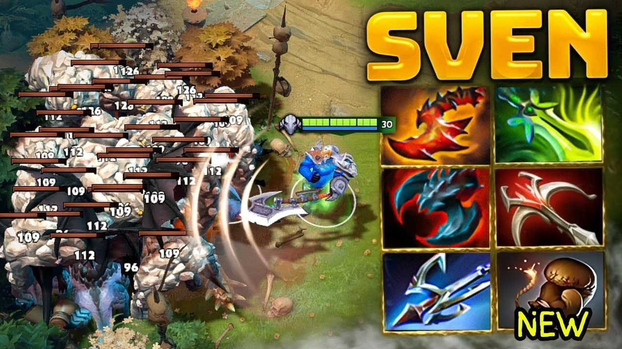 This Guy is not Human🔥36Kills Sven in 12000MMR🔥