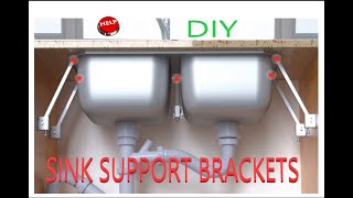 SINK FALLING EASY FIX - DIY - I'LL TEACH YOU HOW !! Guide