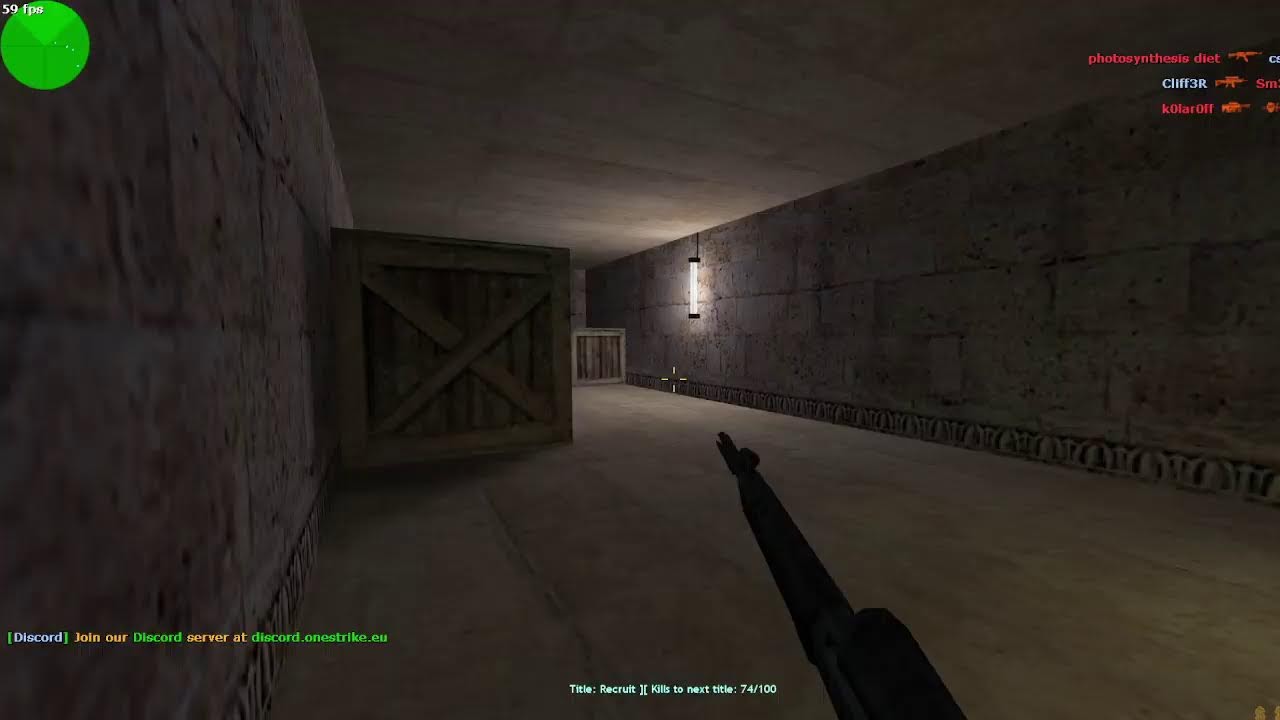 CS 1.6 Live steam Respawn server