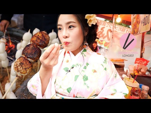 Authentic Street Food in Kyoto, Japan!! | Seonkyoung Longest