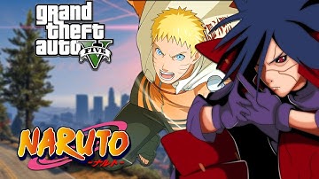 This GTA 5 Naruto Mod is CRAZY
