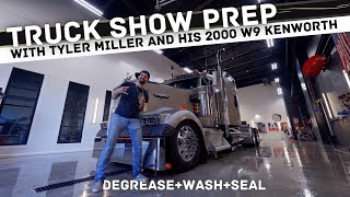 Truck Show Prep Wash on a Kenworth W9! by Chem-X 9,962 views 8 months ago 6 minutes, 56 seconds