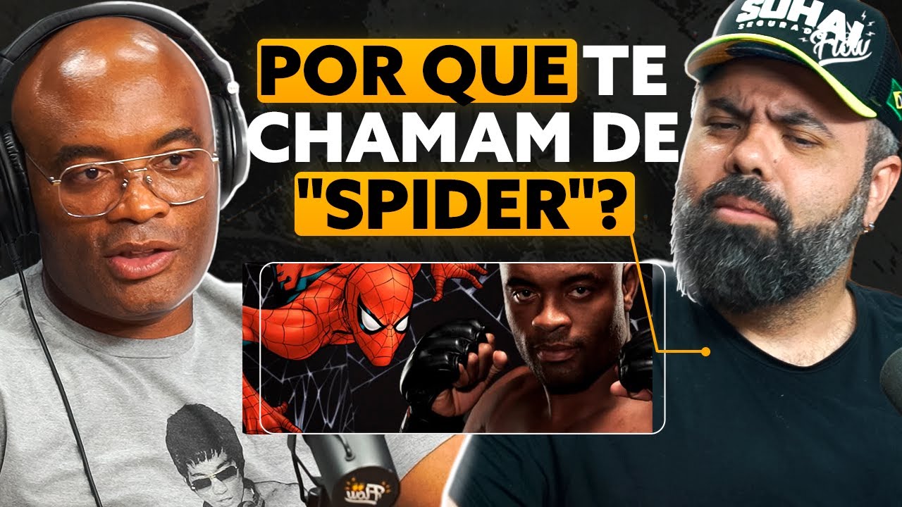 Anderson Silva EXPLICA o APELIDO de "Spider"