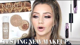 TESTING NEW MAKEUP! Full Face First Impressions 2019 | Jazzi Filipek