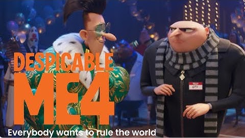 Despicable Me 4 Amv Everybody Wants To Rule the World (Cast Version)