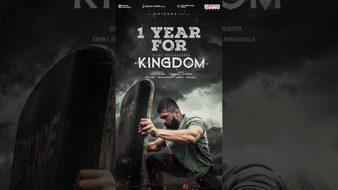 man pushed to his limits. 💪A heart filled with fury. 🔥| 1 Year for Kingdom | #VijayDeverakonda