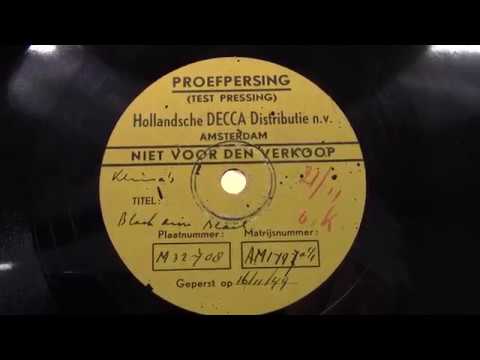 The Kilima Hawaiians: Black,ouwe Black. (proefpersing) 1949.