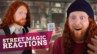 American vs British Reactions to Street Magic
