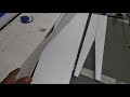 Thermocoll sheet cutting