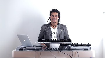 Numark controllers in action with "Flow 8 Deck" software (Mixed In Key)