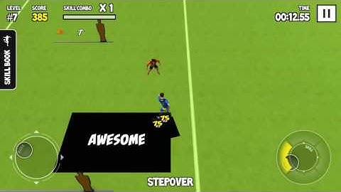 Watch how I scored 1 111 points on my Level 7 Skill Run! #skilltwinsfootballgame @SkillTwins