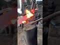 simple and practical small hoe #metalwork #steel #blacksmith