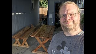 Building a picnic table I couldn