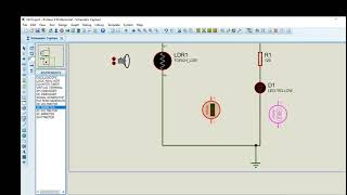 Proteus ile Ldr Kullanarak Karanlıkta Yanıp Aydınlıkta sönen led devresi