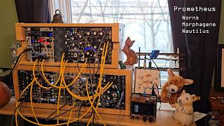 Prometheus - Generative Ambient Eurorack Modular piece no. 163 - Norns, Morphagene, Nautilus, Arbhar