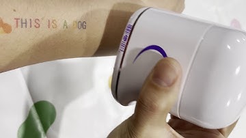 How to Print Temporary or Forever Tattoos with PEKOKO Portable color inkjet printer?