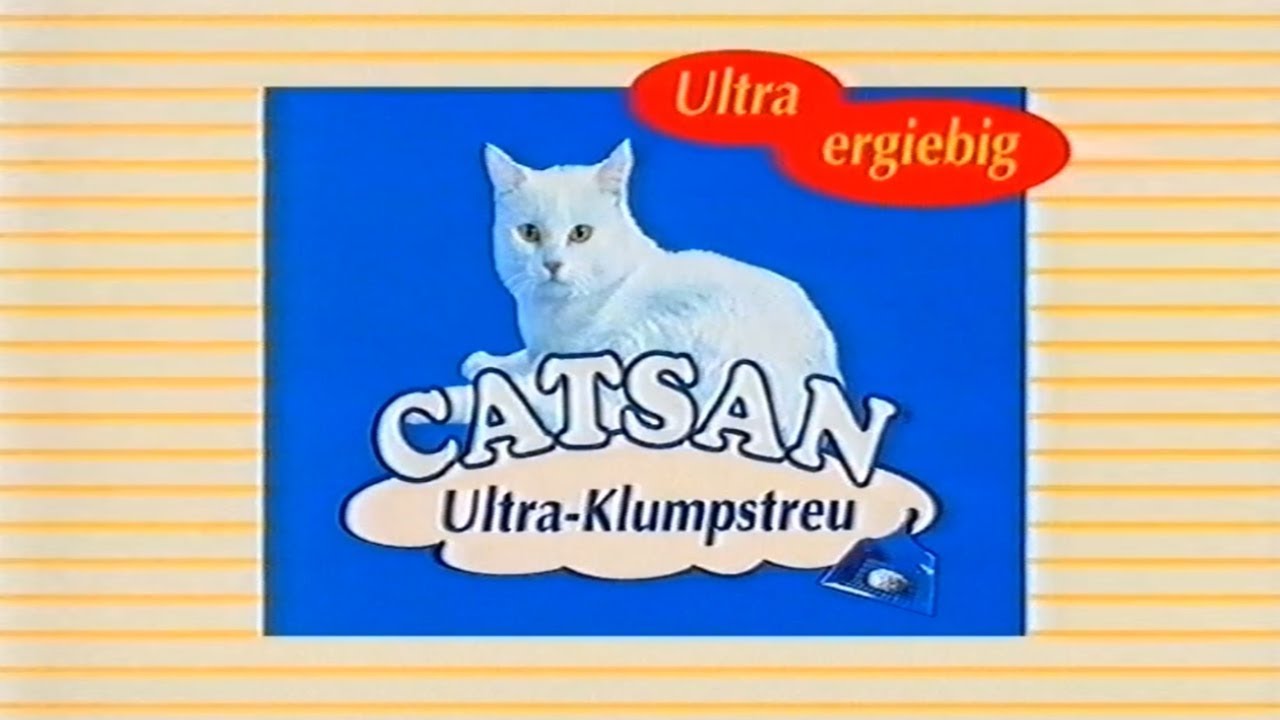 Catsan UltraKlumpstreu Werbung 1998 YouTube