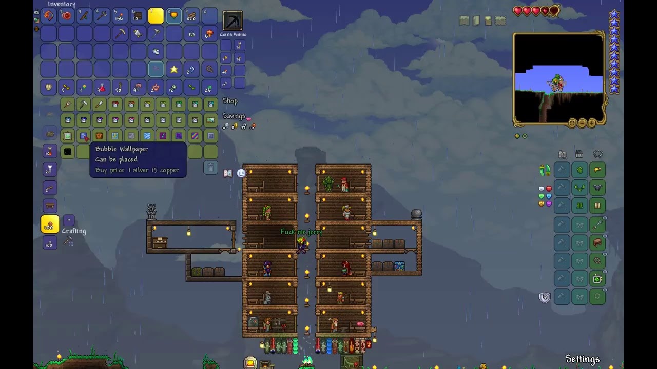 Late night Terraria stream YouTube