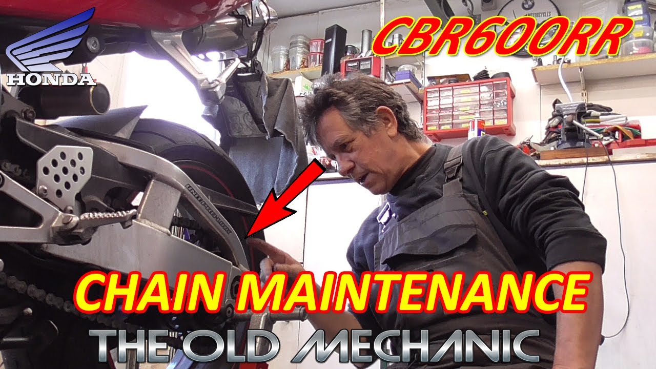 HONDA CBR600RR [2003--] DRIVE CHAIN MAINTENANCE Made easy by: The Old