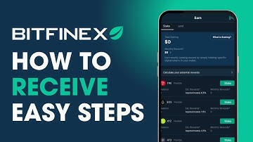 How to Receive on Bitfinex !
