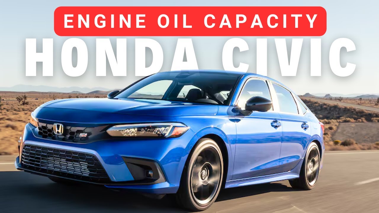 1998 Honda Civic Oil Capacity